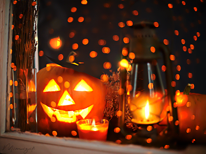Mimi Gif: Happy Halloween
