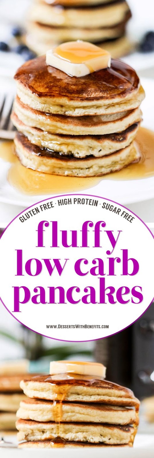 HEALTHY LOW CARB COCONUT FLOUR PANCAKES Food Recipes