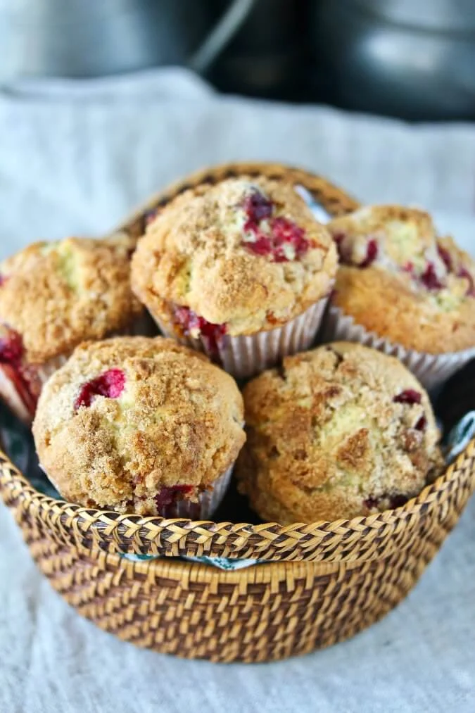 Sourdough Cranberry Muffins | Karen's Kitchen Stories