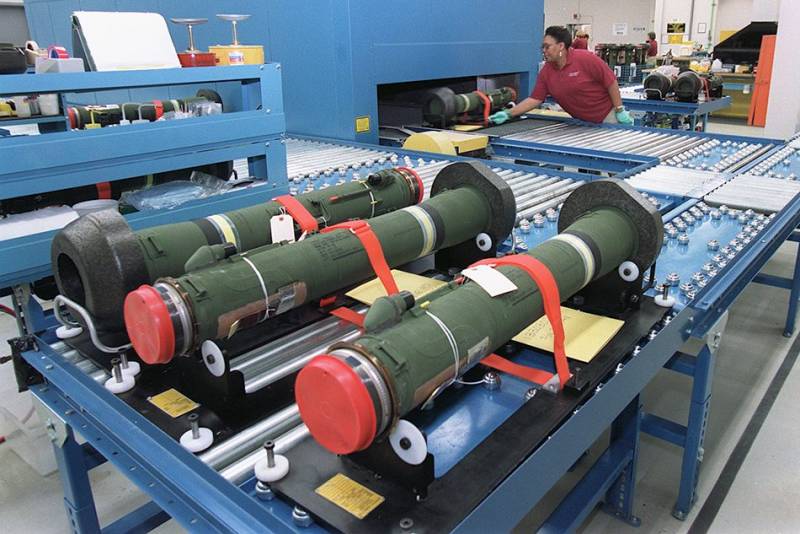أحدث نظام صاروخي مضاد للدبابات FGM-148 Javelin