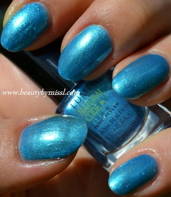 Lumene Natural Code nail polish in Live it up - Beauty by Miss L