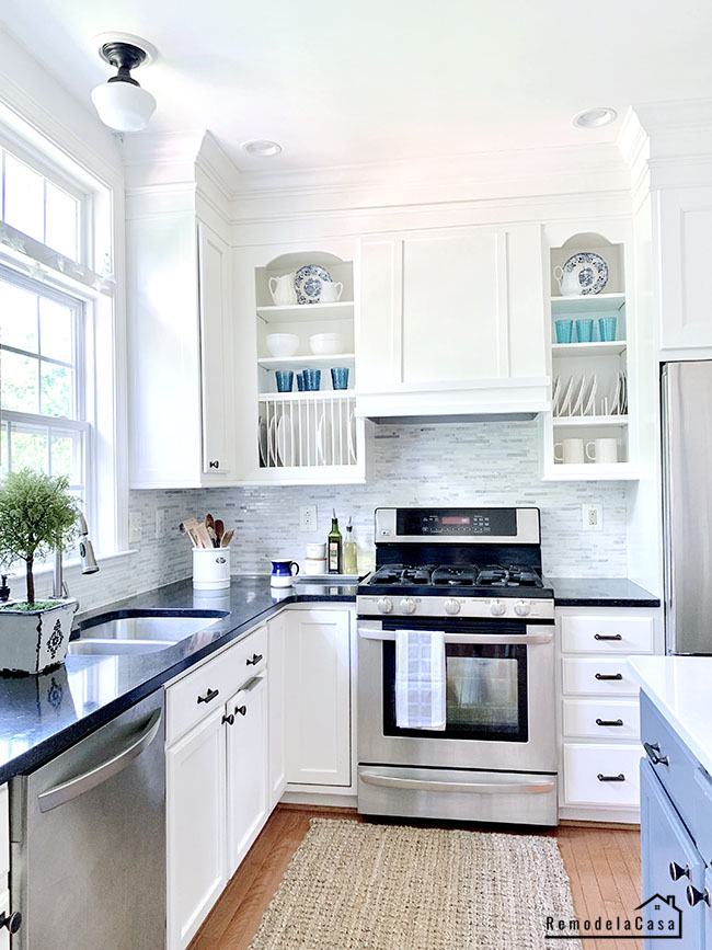 Charming and Cheerful Kitchen Renovation - Haneen's Haven