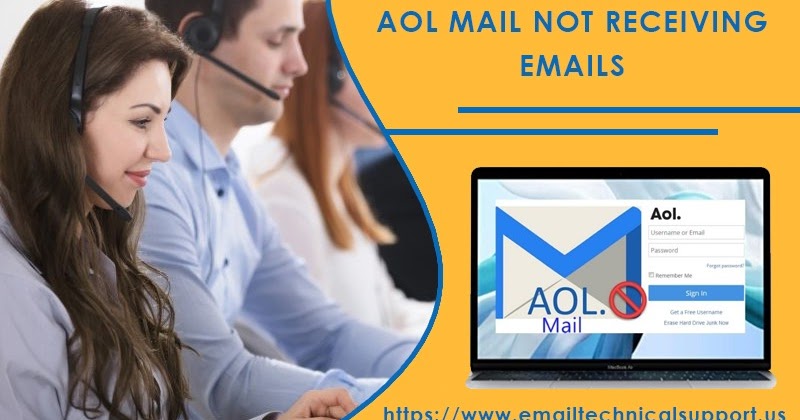 What to do when AOL mail stops receiving emails?
