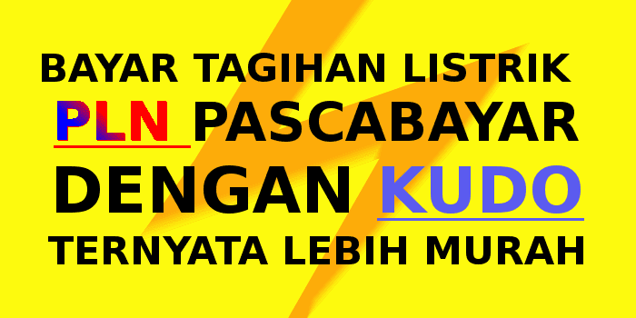 Murah Mana Bayar Tagihan Listrik PLN Di KUDO, BebasBayar ...