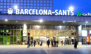 Dos vigilantes de la Estación de Sants de Barcelona han resultado heridos con arma blanca -uno de ellos grave