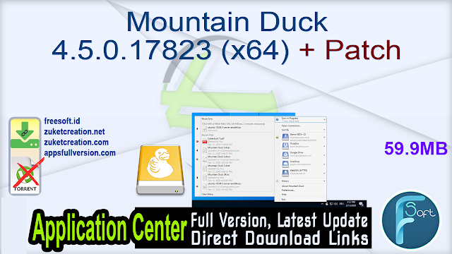 Mountain Duck 4.5.0.17823 (x64) + Patch