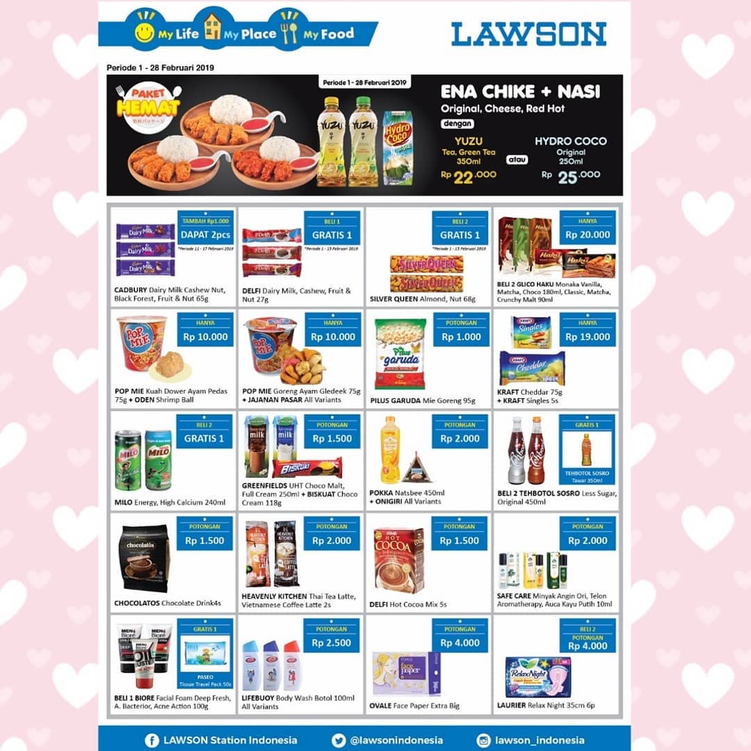 #Lawson - #Promo #Katalog Bulan Valentine Periode 01 - 28 Februari 2019