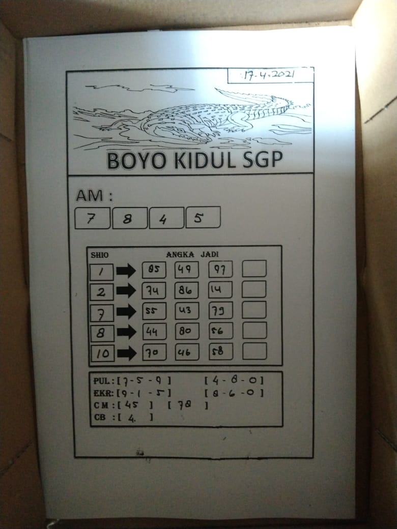 PREDIKSI SGP YOHII