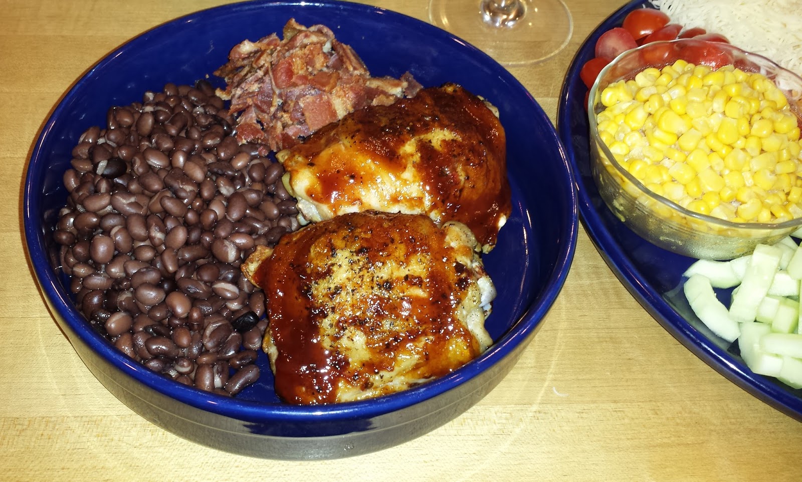 Kate's Kitchen Barbecue Chicken Salad with Smoky Barbecue Vinaigrette