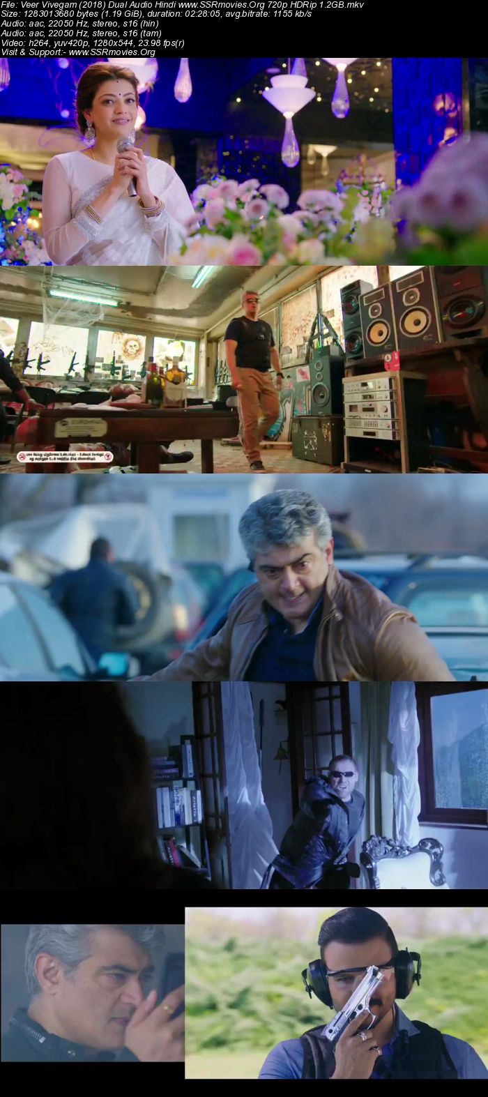 Veer Vivegam (2018) Dual Audio Hindi 720p HDRip