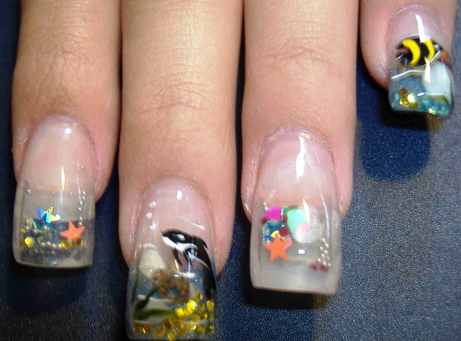 Nail Dreams Palma: Convierte tus uñas en una pecera!