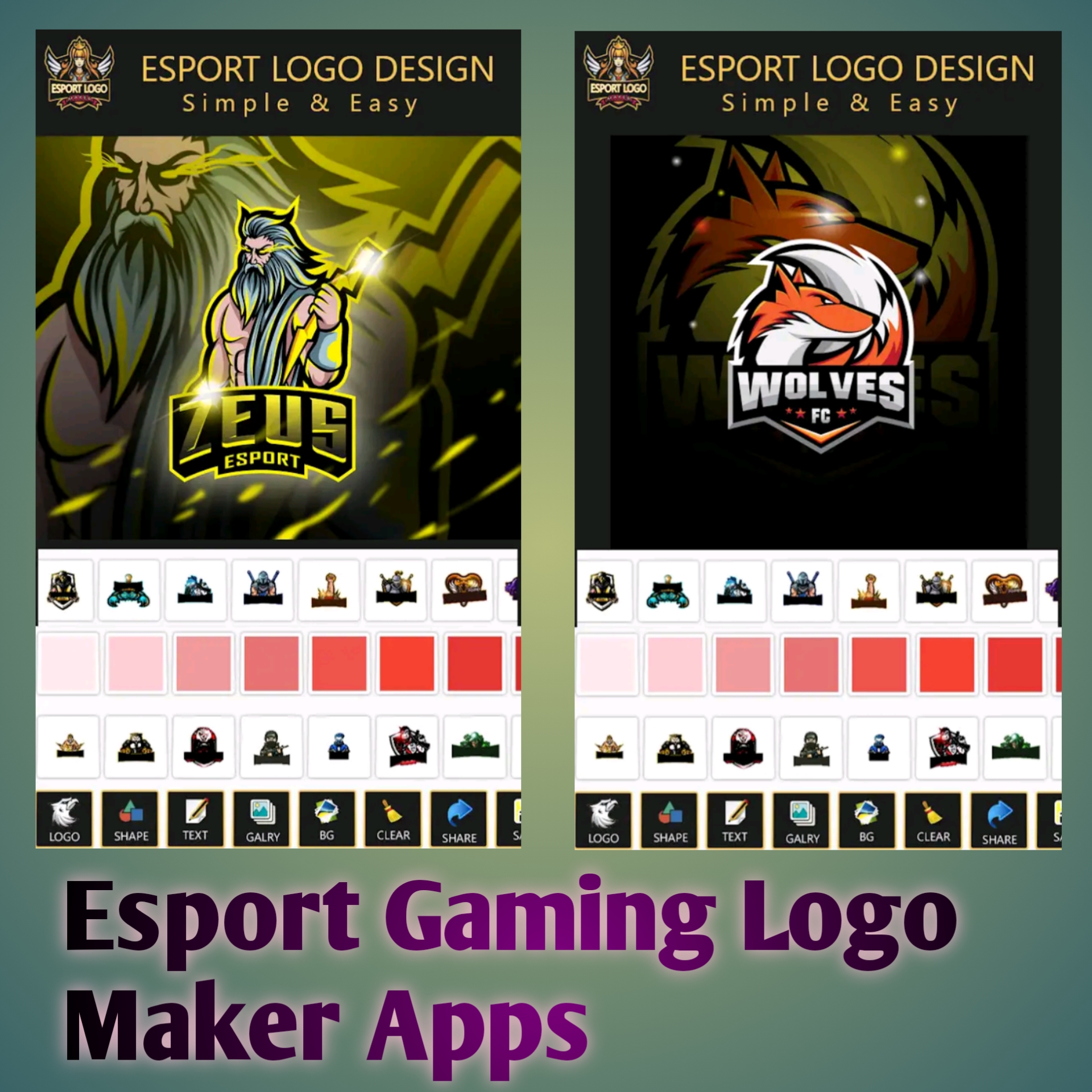 Esport Gaming Logo Maker Apps || Quality Logo Maker Apps 2021