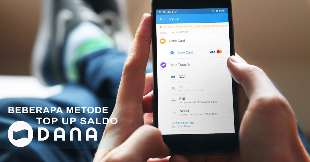 Beberapa Metode Dan Cara Top Up Saldo Dana Lewatonline Com