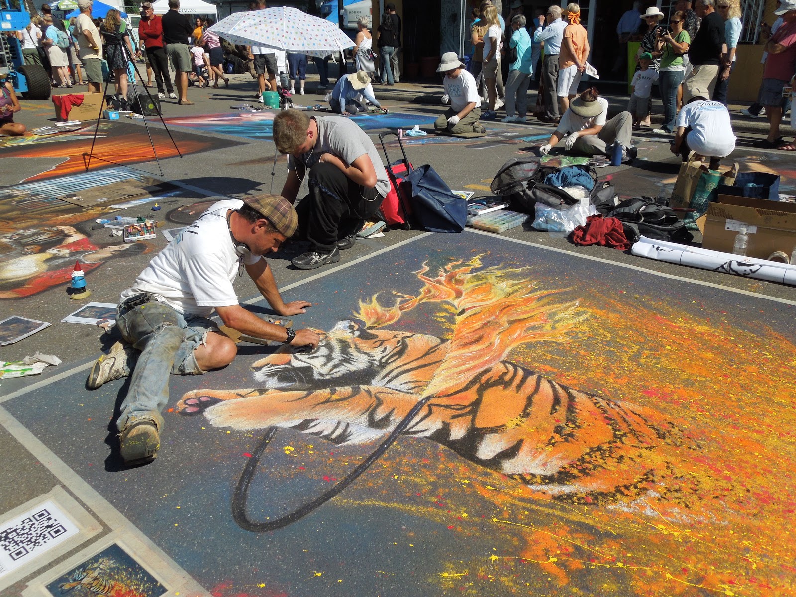 Sweet Escapes Sarasota Chalk Festival