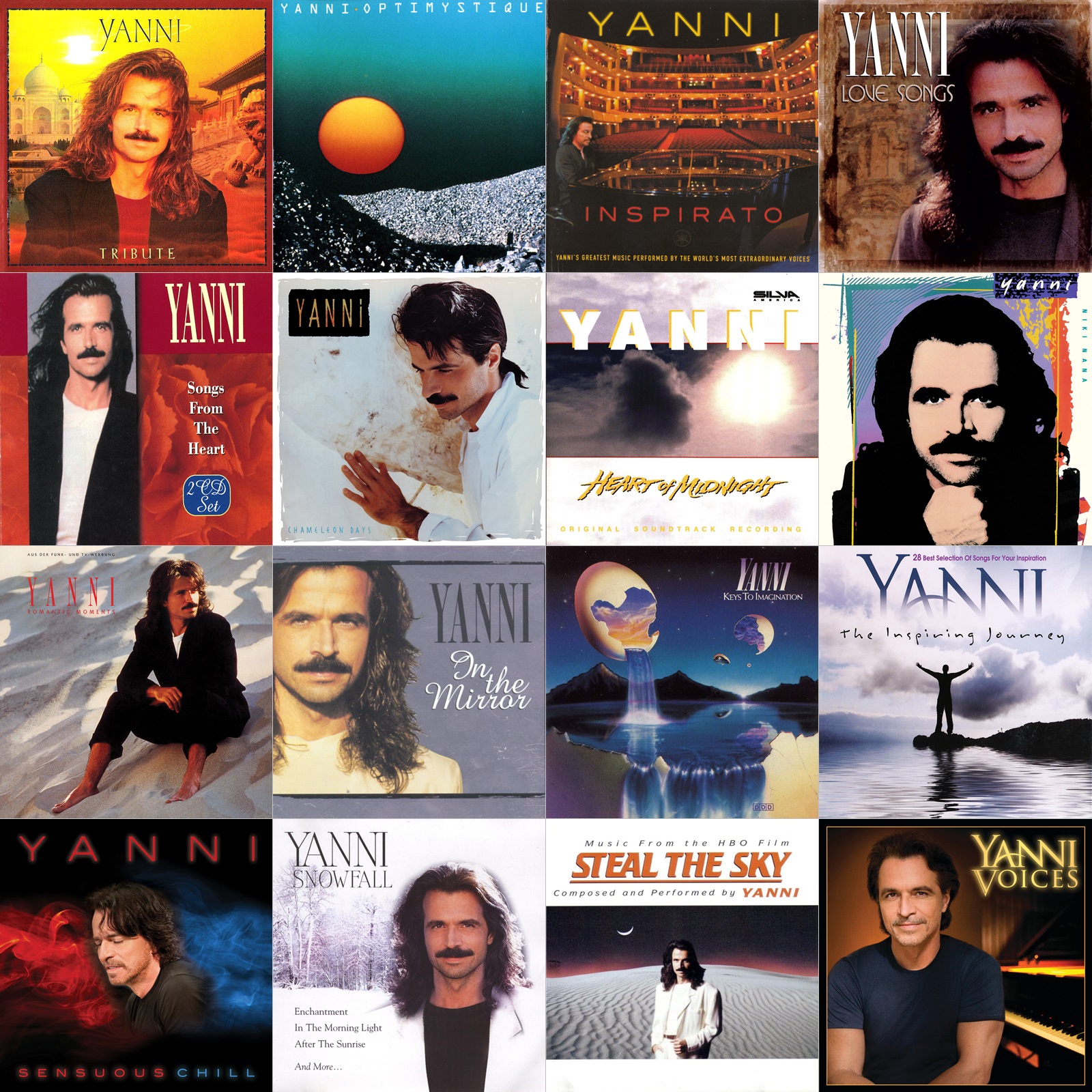 [New Age] Yanni Discography (19842016) (41CD) [APE, FLAC]