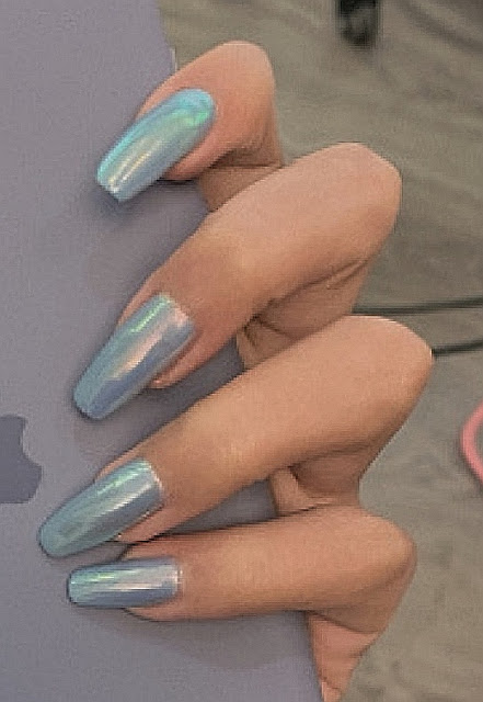 25+ Laser long nail style in 2020