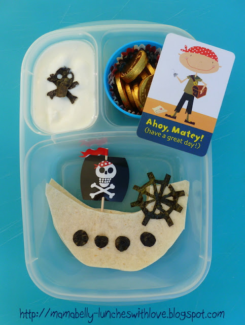 Mamabelly's Lunches With Love: Arrr Talk Like A Pirate Day Hop