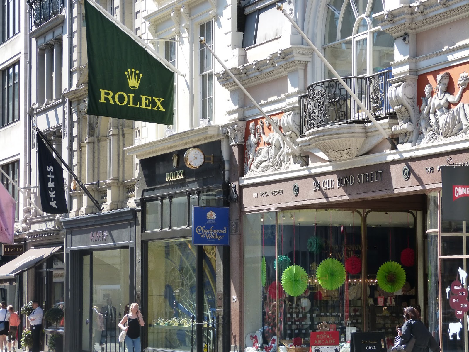 Rolex old bond street clearance