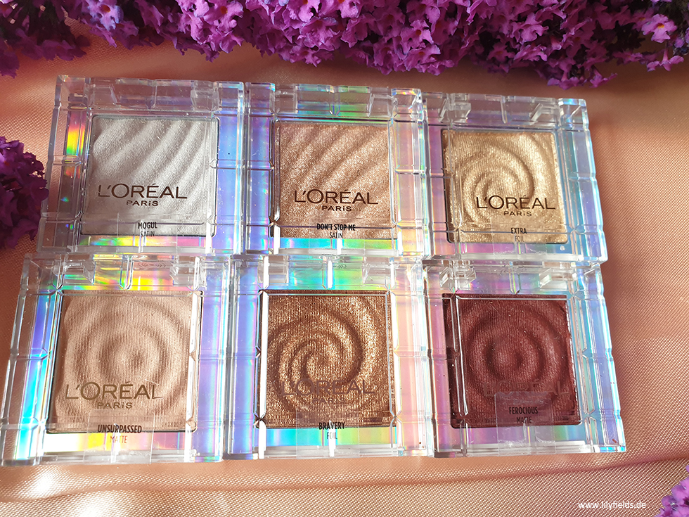 L'Oreal Color Queen Oil Shadows und Paradise Mascara Lilyfields