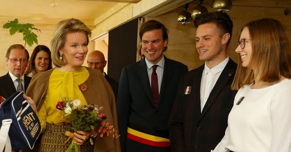 Queen Mathilde of Belgium visited Ghent University | Newmyroyals ...
