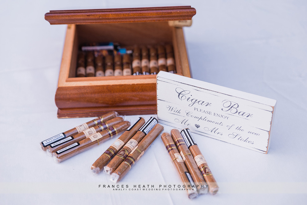 Wedding cigars