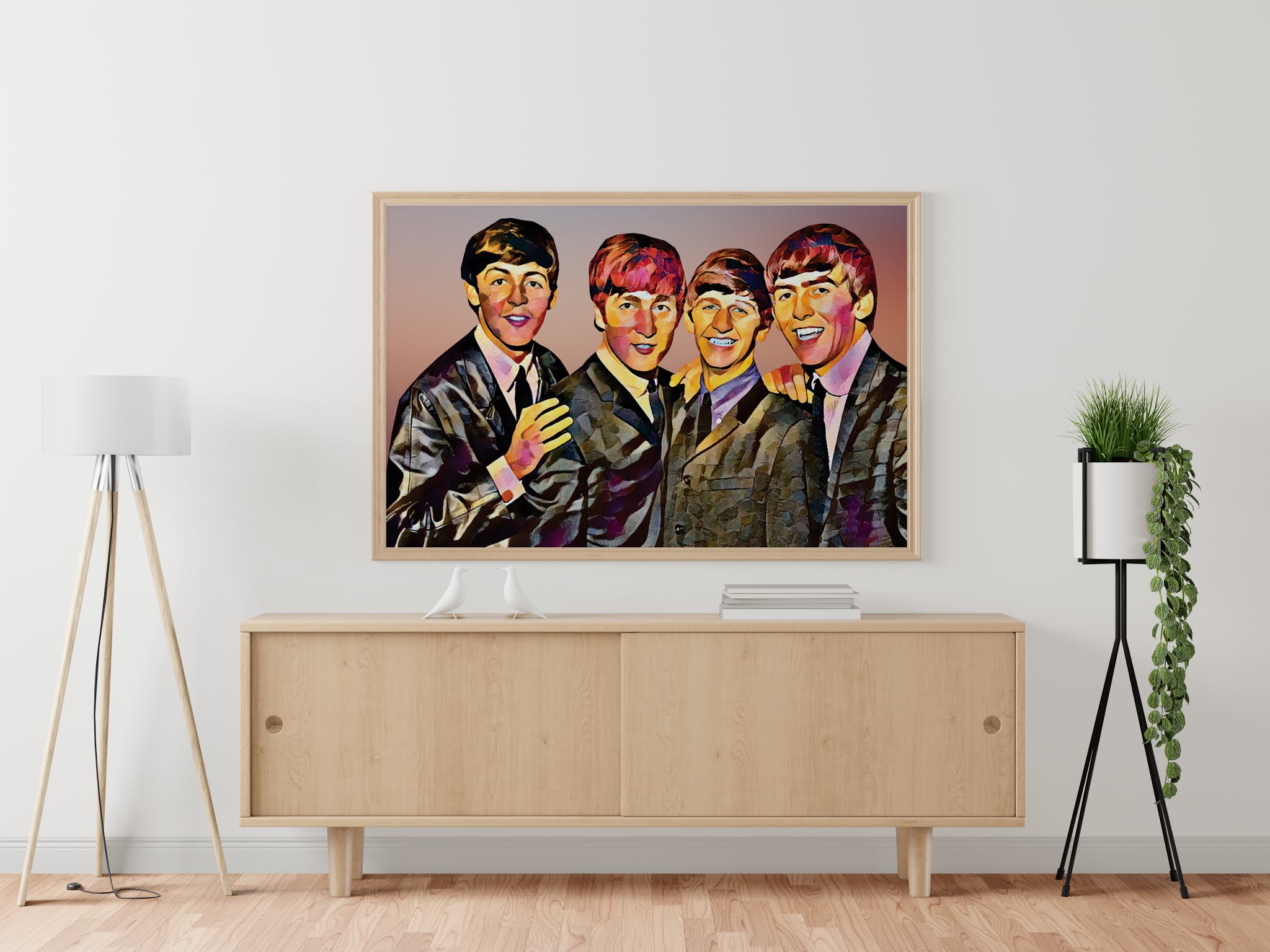 The Beatles Wall Art Print Digital Download Poster