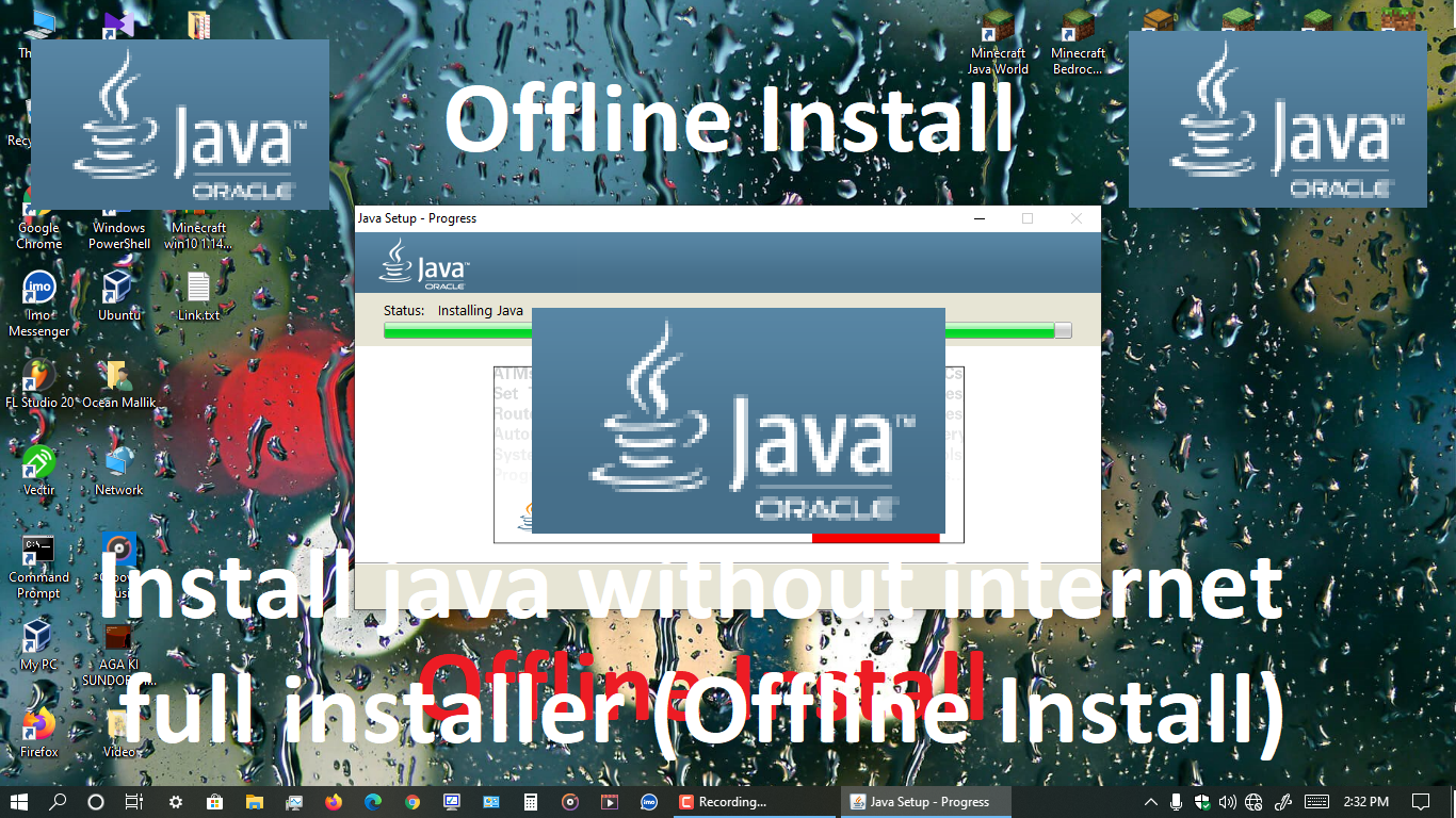 Install And Enable Java _ How to Install Java on Windows – OTJWXD