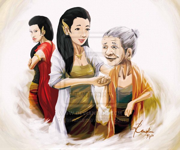 Gambar Cerita Bawang Merah Bawang Putih