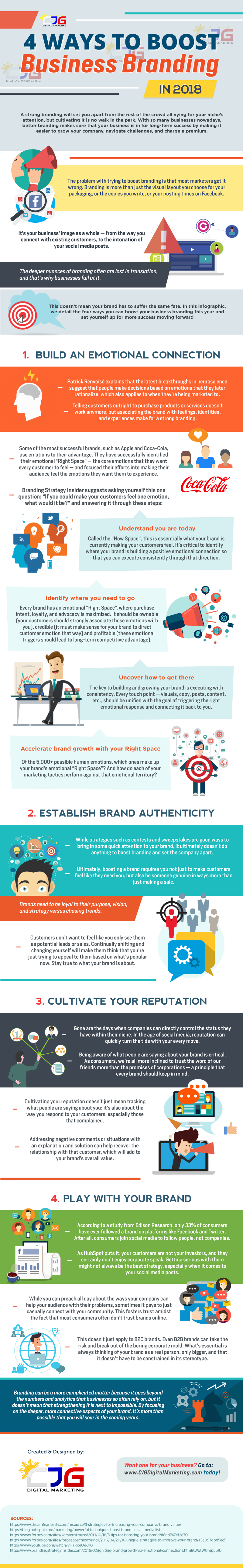 4 Ways to Boost Business Branding (Infographic)