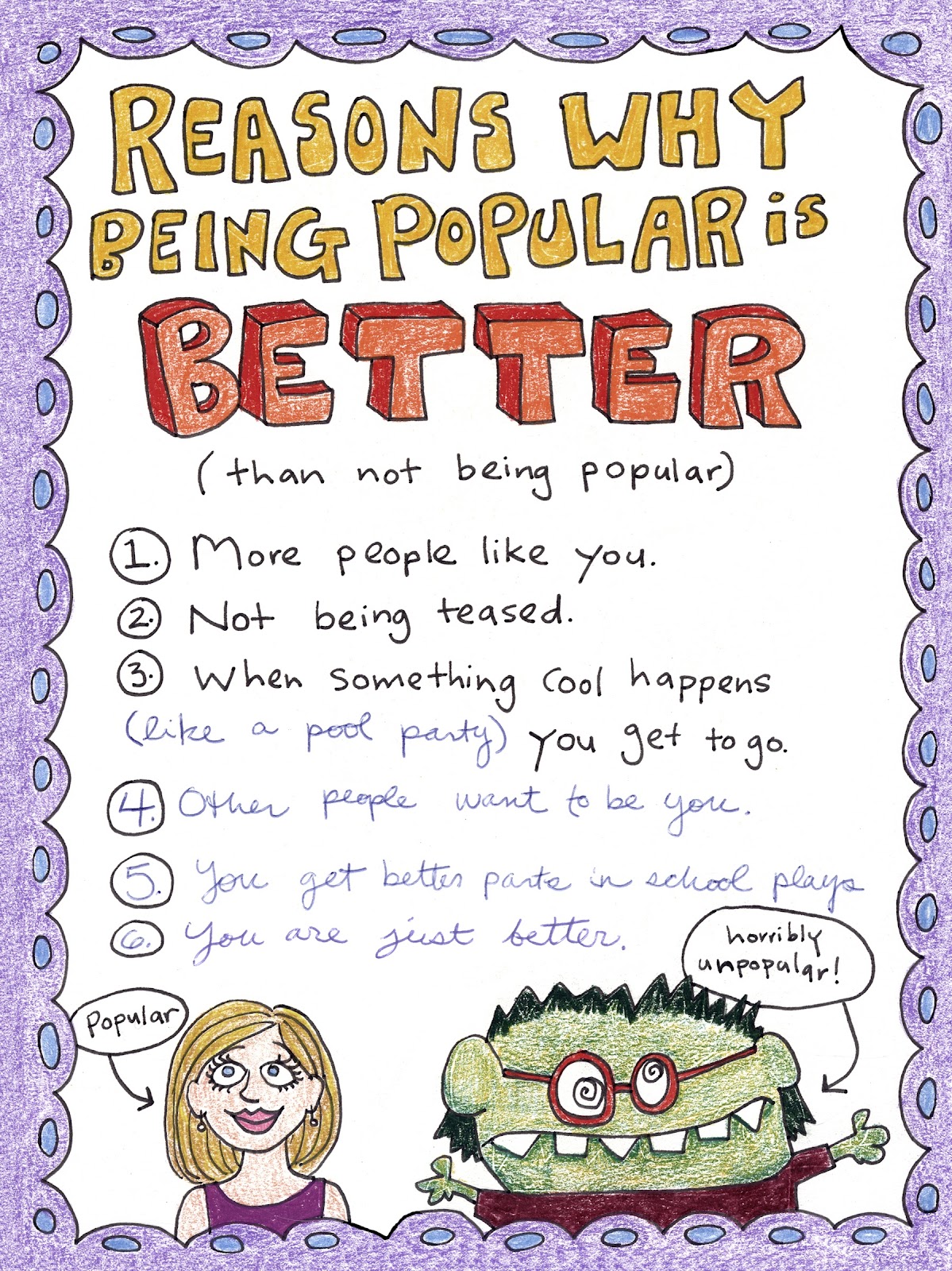 Essay about popularity picture