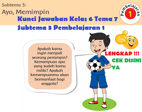 Kunci Jawaban Kelas 6 Tema 7 Subtema 3 Pembelajaran 1 www.simplenews.me