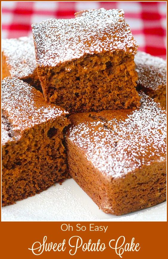 SWEET POTATO CAKE My Favorite Recipe