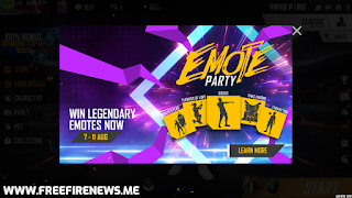 New Emote Party Event Full Details Free Fire News