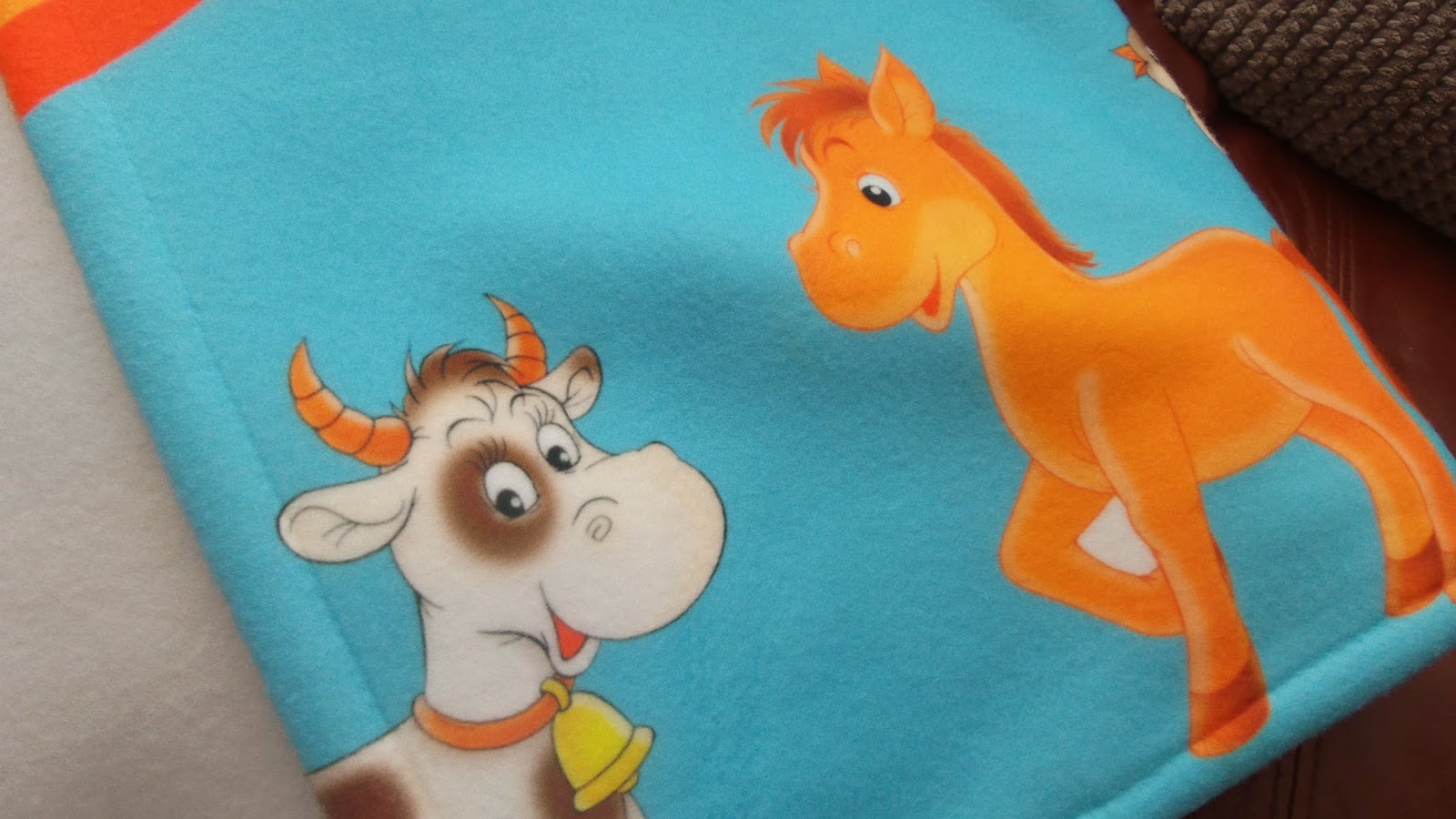 nursery personalised blanket