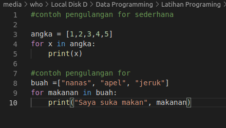 Penjelasan Mengenai Python Fundamental ~ Jenong Aja