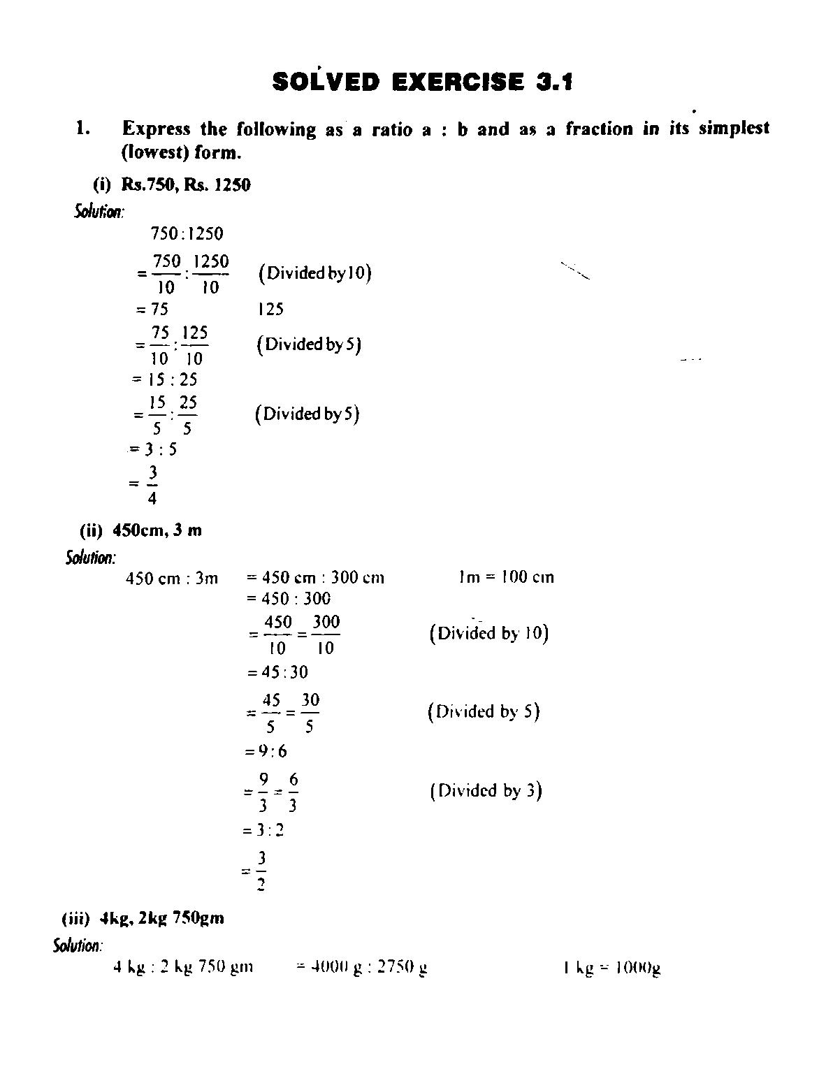 KNOWLEDGE FOR ALL: 10TH CLASS MATH KEY BOOK SOLVED EXCERCISE 3.1 TO 3.7