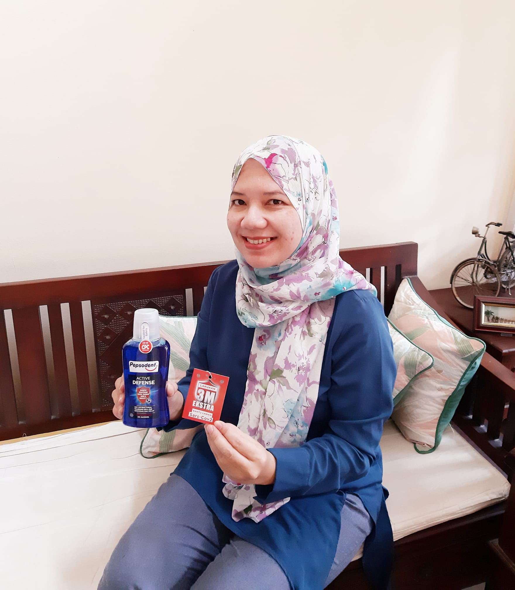 Pepsodent Active Defense Mouthwash Terbukti In Vitro Lawan Virus Corona Kurangi SARS-CoV-2 Nurul Sufitri Travel Health Lifestyle Blog Review