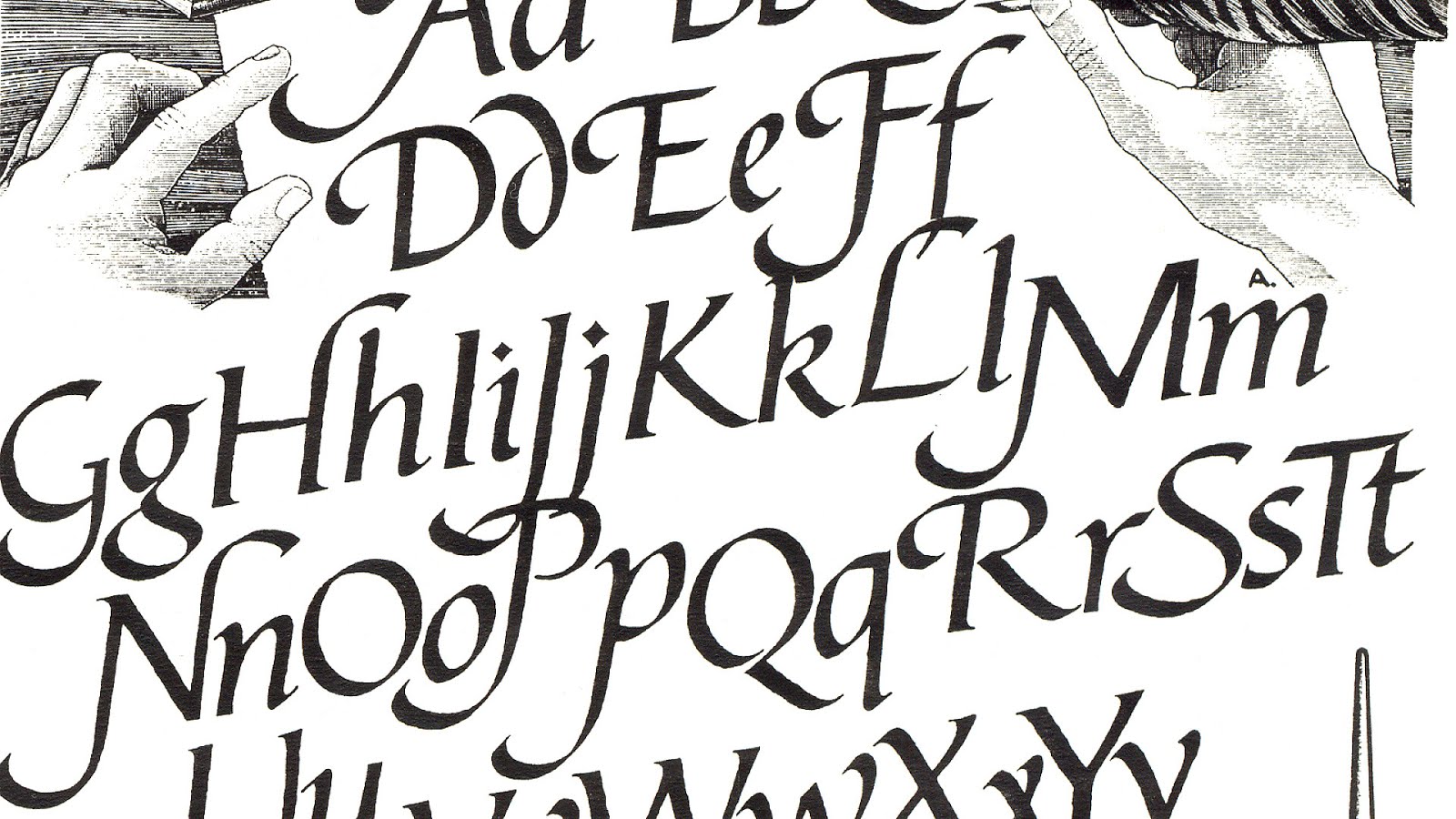 Learn English Calligraphy - Calligraph Choices