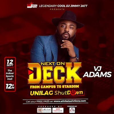 UNILAG SHUTDOWN!!: DJ JIMMY JATT NEXT ON DECK (Packaged By Eticketsolutions & Reevmak Concepts)