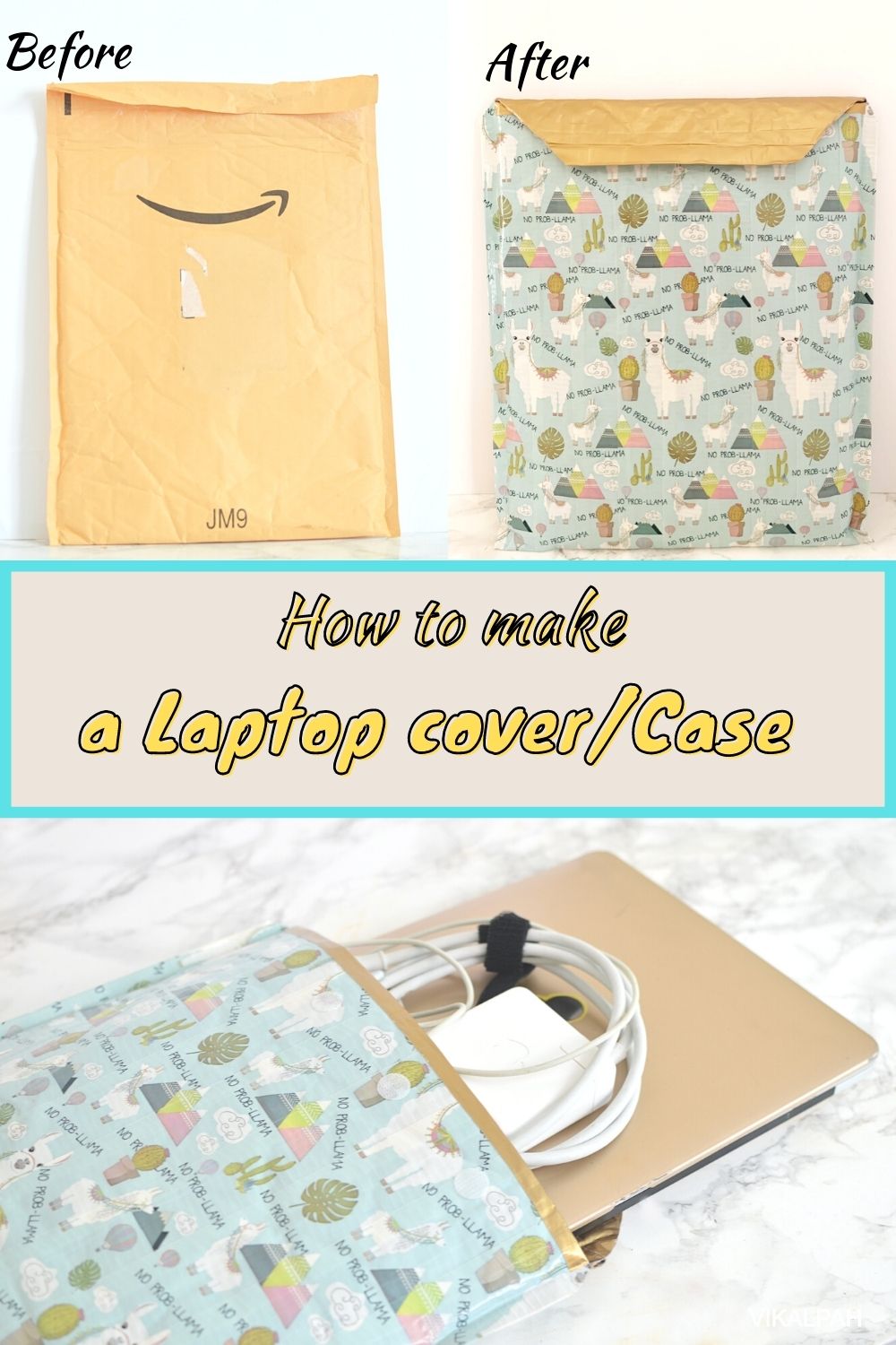 Vikalpah How to make a laptop cover from Bubble mailer Bubble mailer