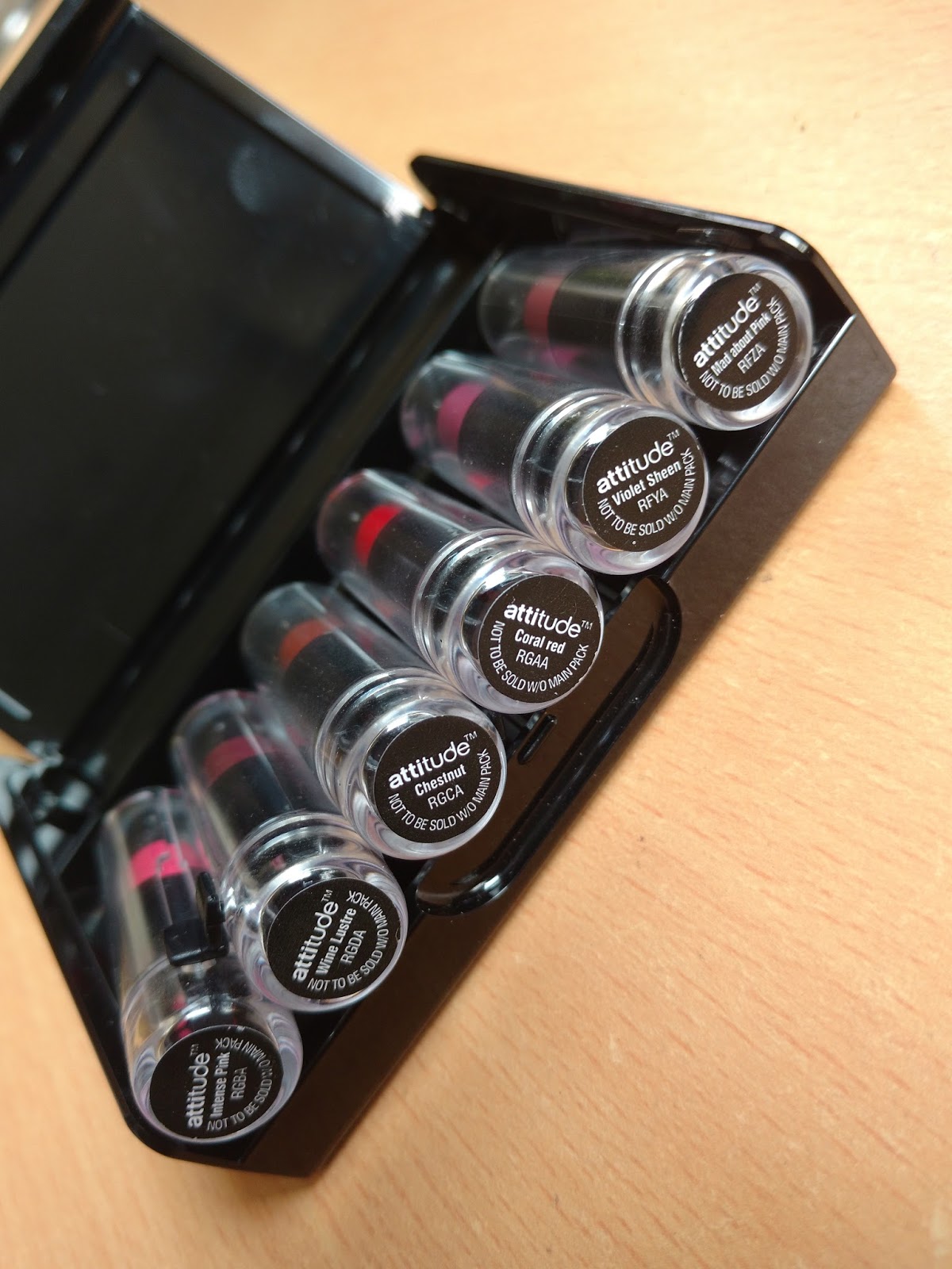 Bornbeautifull Amway Attitude Lipstick Review