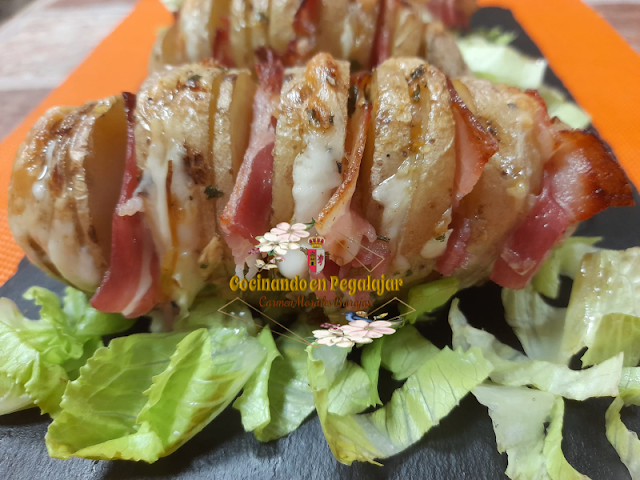 Patatas Hasselback