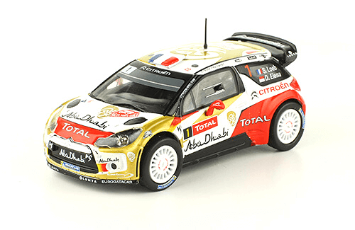 Sébastien Loeb Collection Citroën DS3 WRC Rallye Monte-Carlo 2013