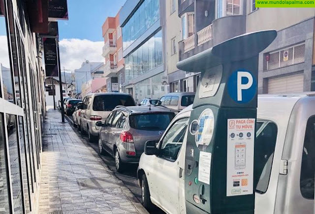 El Ayuntamiento de Los Llanos de Aridane suspende el pago de los aparcamientos en zona azul por el Estado de Alarma