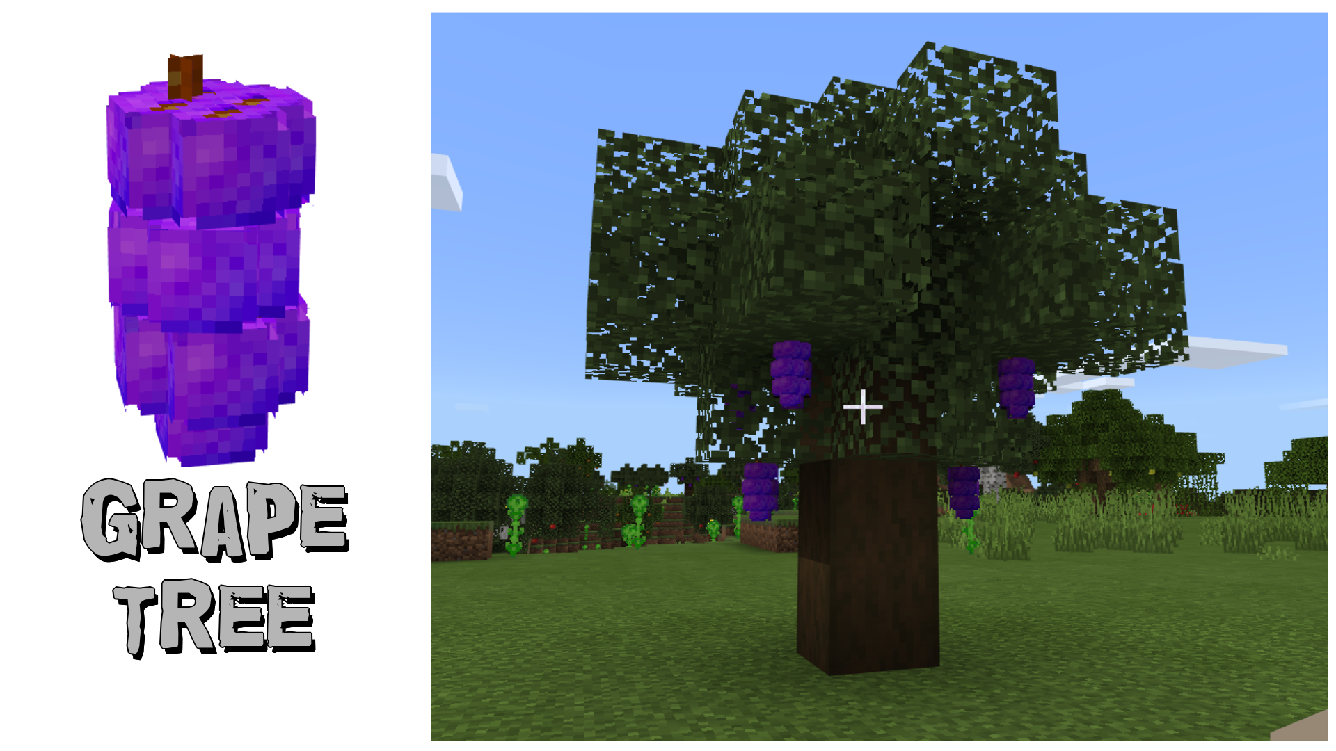 Fruitful Trees Minecraft Addon
