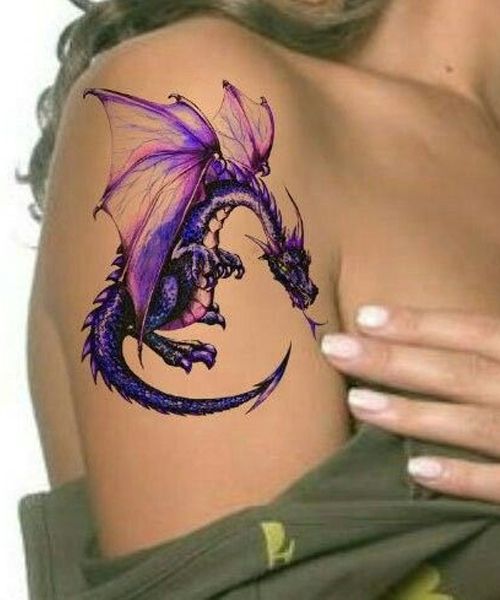 Hot Dragon Tattoos For Girls Pop Tattoo ,Tattoos Dragon Arms