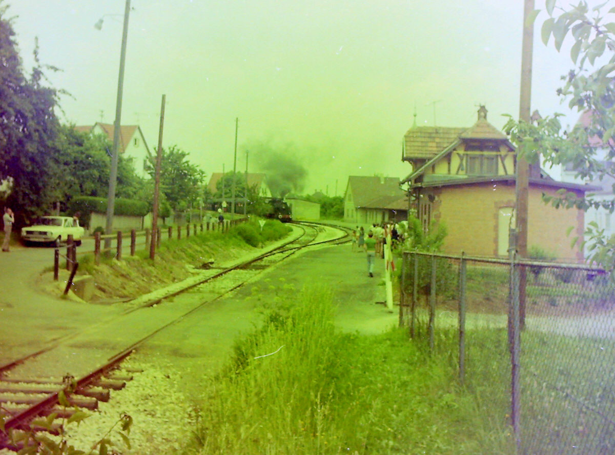 Betzinger Portfolio Gönninger Bahn Sonderfahrt 2. Teil