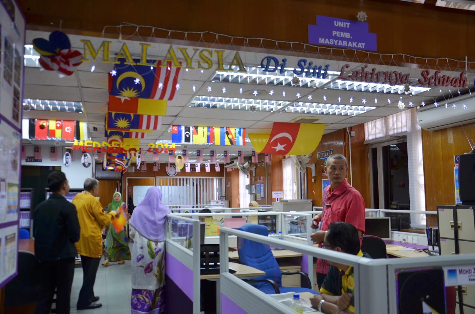 PEJABAT DAERAH / TANAH HULU SELANGOR Audit Keceriaan Kemerdekaan 2014