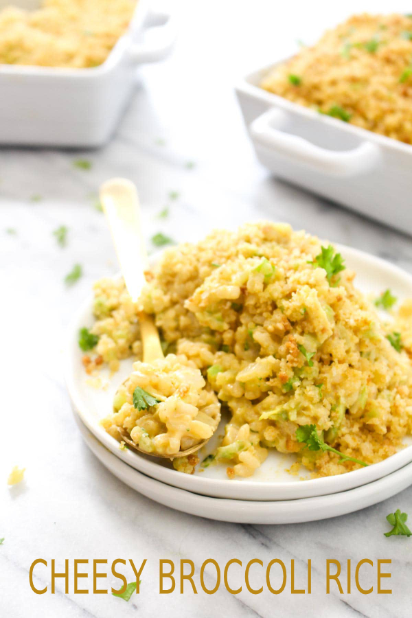CHEESY BROCCOLI RICE happy cook