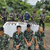 Security forces destroys illegal camp of NSCN (IM) at Menkirong, Wokha District, Nagaland
